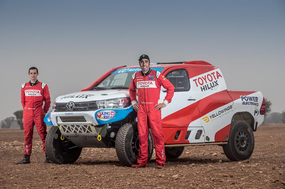 Nani Roma (Toyota), optimista ante el Rallye OiLibya de Marruecos 